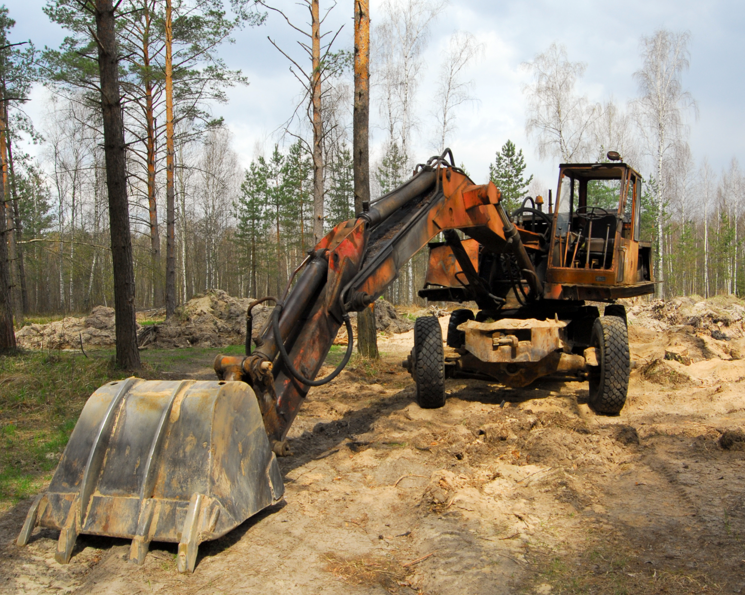 Forestry Mulching NSW machinery clearing dense vegetation on a rural property